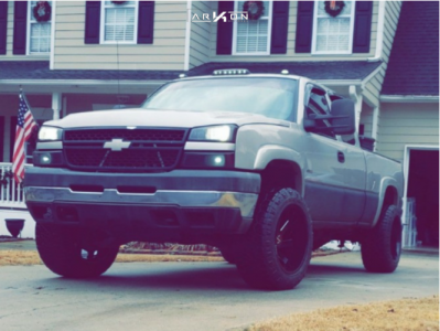 1 2005 Silverado 2500 Hd Chevrolet Stock Air Suspension Arkon Off Road Lincoln Black
