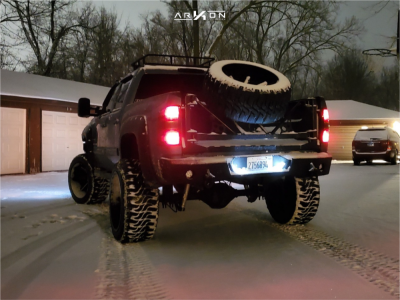 1 2009 Silverado 1500 Chevrolet Rough Country Suspension Lift 75in Arkon Off Road Lincoln Black