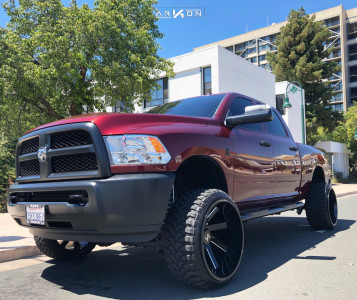 1 2017 2500 Ram Rough Country Suspension Lift 6in Arkon Off Road Lincoln Black