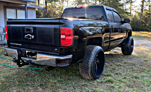 1 2014 Silverado 1500 Chevrolet Leveling Kit Suspension Lift 3in Arkon Off Road Cleopatra Black