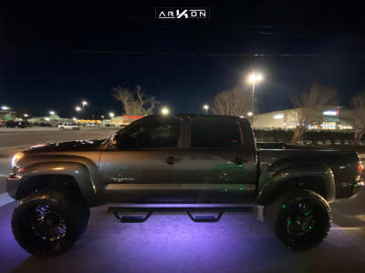 1 2015 Tacoma Toyota Pro Comp Suspension Lift 3in Arkon Off Road Caesar Black