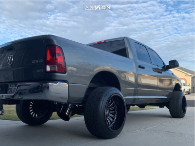 1 2012 2500 Ram 2 Inch Level Suspension Lift 25in Arkon Off Road Alexander Black
