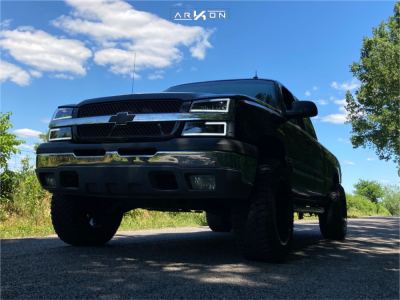 1 2003 Silverado 1500 Chevrolet Rough Country Suspension Lift 3in Arkon Off Road Lincoln Machined