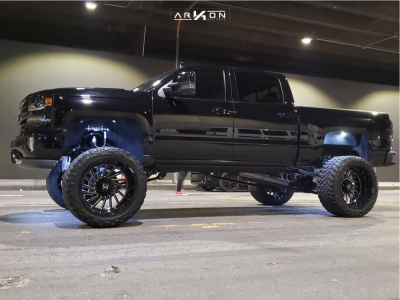 1 2016 Silverado 1500 Chevrolet Cognito Suspension Lift 10in Arkon Off Road Caesar Machined Accents