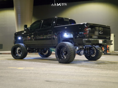 1 2016 Silverado 1500 Chevrolet Cognito Suspension Lift 10in Arkon Off Road Caesar Machined Accents