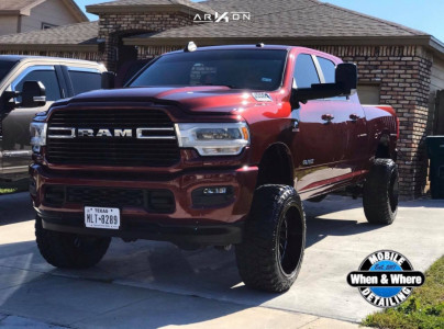 1 2019 2500 Ram Bds Suspension Lift 45in Arkon Off Road Caesar Black