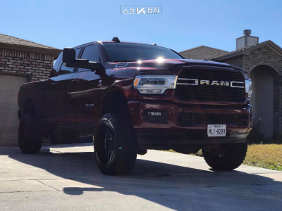 1 2019 2500 Ram Bds Suspension Lift 45in Arkon Off Road Caesar Black