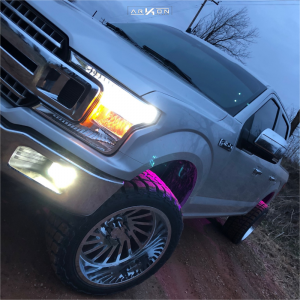 1 2019 F 150 Ford Motofab Suspension Lift 25in Arkon Off Road Caesar Chrome