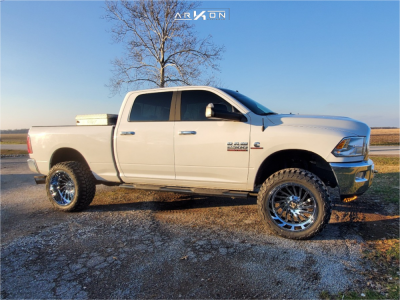 1 2018 2500 Ram Rough Country Leveling Kit Arkon Off Road Caesar Chrome