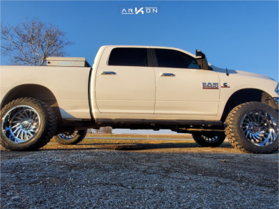 1 2018 2500 Ram Rough Country Leveling Kit Arkon Off Road Caesar Chrome