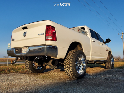 1 2018 2500 Ram Rough Country Leveling Kit Arkon Off Road Caesar Chrome