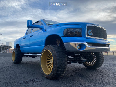 1 2005 Ram 3500 Dodge Fabtech Suspension Lift 6in Arkon Off Road Alexander Gold