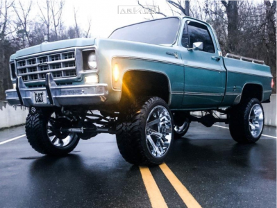 1 1978 K10 Pickup Chevrolet Rough Country Suspension Lift 6in Arkon Off Road Lincoln Chrome