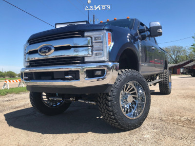 1 2017 F 250 Super Duty Ford Bds Suspension Lift 8in Arkon Off Road Caesar Chrome