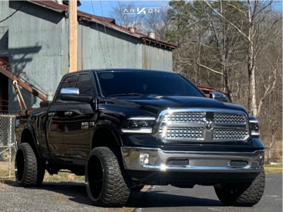 1 2016 1500 Ram Rough Country Suspension Lift 6in Arkon Off Road Lincoln Black