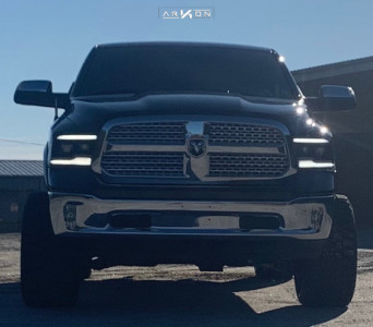 1 2016 1500 Ram Rough Country Suspension Lift 6in Arkon Off Road Lincoln Black