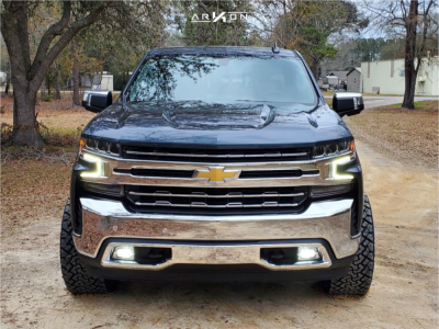 1 2019 Silverado 1500 Chevrolet Motofab Suspension Lift 3in Arkon Off Road Lincoln Chrome