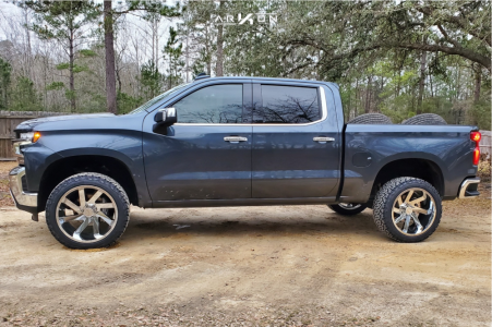 1 2019 Silverado 1500 Chevrolet Motofab Suspension Lift 3in Arkon Off Road Lincoln Chrome