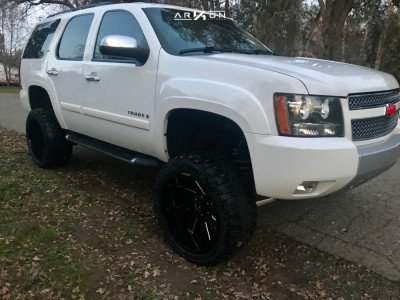 1 2008 Tahoe Chevrolet Pro Comp Suspension Lift 6in Arkon Off Road Lincoln Black