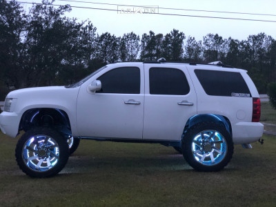 1 2013 Tahoe Chevrolet Rough Country Suspension Lift 12in Arkon Off Road Lincoln Chrome