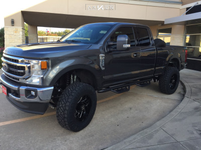1 2020 F 250 Super Duty Ford Bds Suspension Lift 4in Arkon Off Road Cleopatra Black