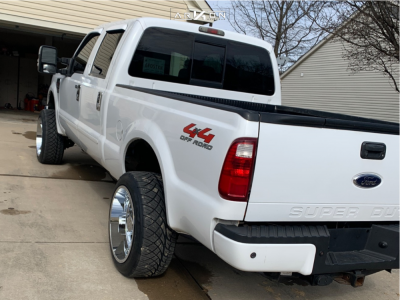 1 2008 F 350 Super Duty Ford 2 Inch Level Leveling Kit Arkon Off Road Caesar Chrome