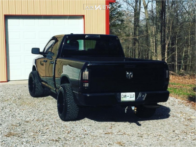 1 2014 1500 Ram Rough Country Leveling Kit Arkon Off Road Cleopatra Black