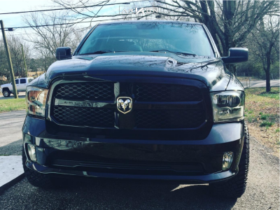 1 2014 1500 Ram Rough Country Leveling Kit Arkon Off Road Cleopatra Black