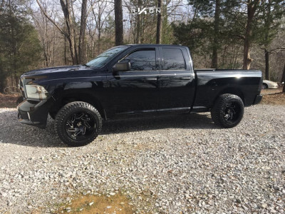 1 2014 1500 Ram Rough Country Leveling Kit Arkon Off Road Cleopatra Black