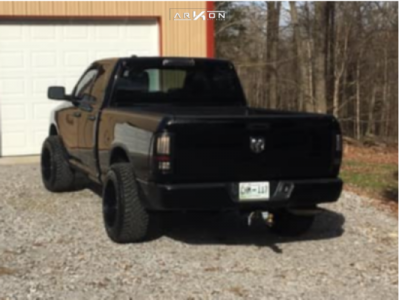 1 2014 1500 Ram Rough Country Leveling Kit Arkon Off Road Cleopatra Black