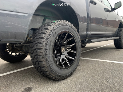 1 2017 1500 Ram Maxtrac Suspension Lift 65in Arkon Off Road Roosevelt Black