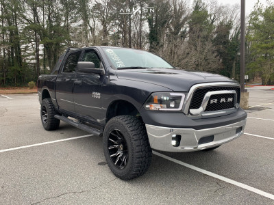 1 2017 1500 Ram Maxtrac Suspension Lift 65in Arkon Off Road Roosevelt Black