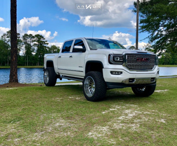 1 2017 Sierra 1500 Gmc Bds Suspension Lift 6in Arkon Off Road Caesar Chrome