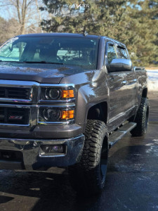 1 2014 Silverado 1500 Chevrolet Bilstein Suspension Lift 3in Arkon Off Road Lincoln Black