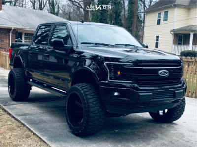 1 2019 F 150 Ford Full Throttle Suspension Lift 8in Arkon Off Road Lincoln Black