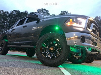 1 2017 1500 Ram Maxtrac Suspension Lift 65in Arkon Off Road Roosevelt Black