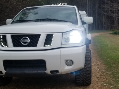 1 2008 Titan Nissan Leveling Kit Leveling Kit Arkon Off Road Lincoln Chrome