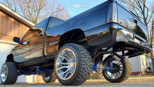 1 2004 Sierra 1500 Gmc Mcgaughys Suspension Lift 9in Arkon Off Road Roosevelt Chrome