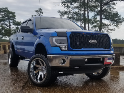 1 2012 F 150 Ford Rough Country Suspension Lift 4in Arkon Off Road Lincoln Chrome