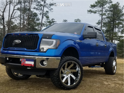 1 2012 F 150 Ford Rough Country Suspension Lift 4in Arkon Off Road Lincoln Chrome