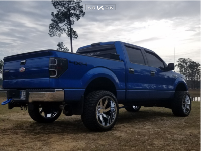 1 2012 F 150 Ford Rough Country Suspension Lift 4in Arkon Off Road Lincoln Chrome