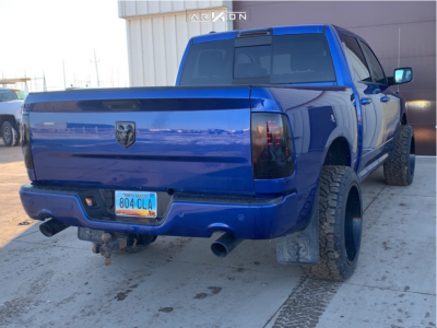 1 2015 1500 Ram Readylift Leveling Kit Arkon Off Road Caesar Black