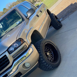 1 2005 Sierra 1500 Gmc Rough Country Suspension Lift 6in Arkon Off Road Caesar Machined Black