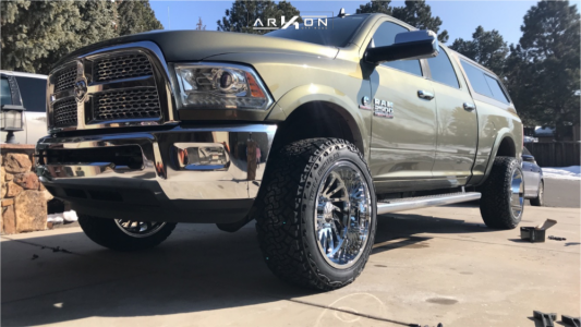 1 2013 2500 Ram Bilstein Leveling Kit Arkon Off Road Caesar Chrome