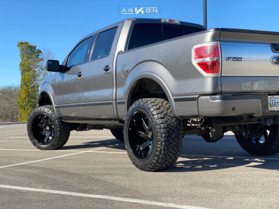 1 2014 F 150 Ford Pro Comp Suspension Lift 6in Arkon Off Road Lincoln Machined Black
