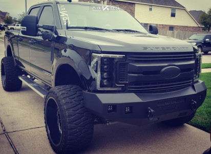 1 2019 F 250 Super Duty Ford Bds Suspension Lift 4in Arkon Off Road Caesar Black