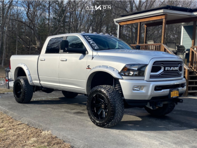 1 2018 2500 Ram Rough Country Suspension Lift 5in Arkon Off Road Lincoln Black