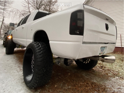 1 2006 Ram 2500 Dodge Bds Suspension Lift 6in Arkon Off Road Crown Series Victory Black Milled