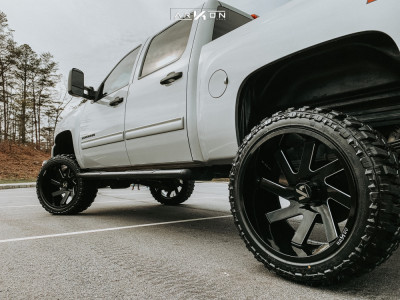 1 2012 Silverado 1500 Chevrolet Bds Suspension Lift 6in Arkon Off Road Lincoln Black