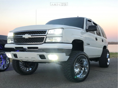 1 2002 Tahoe Chevrolet Other Suspension Lift 45in Arkon Off Road Caesar Chrome